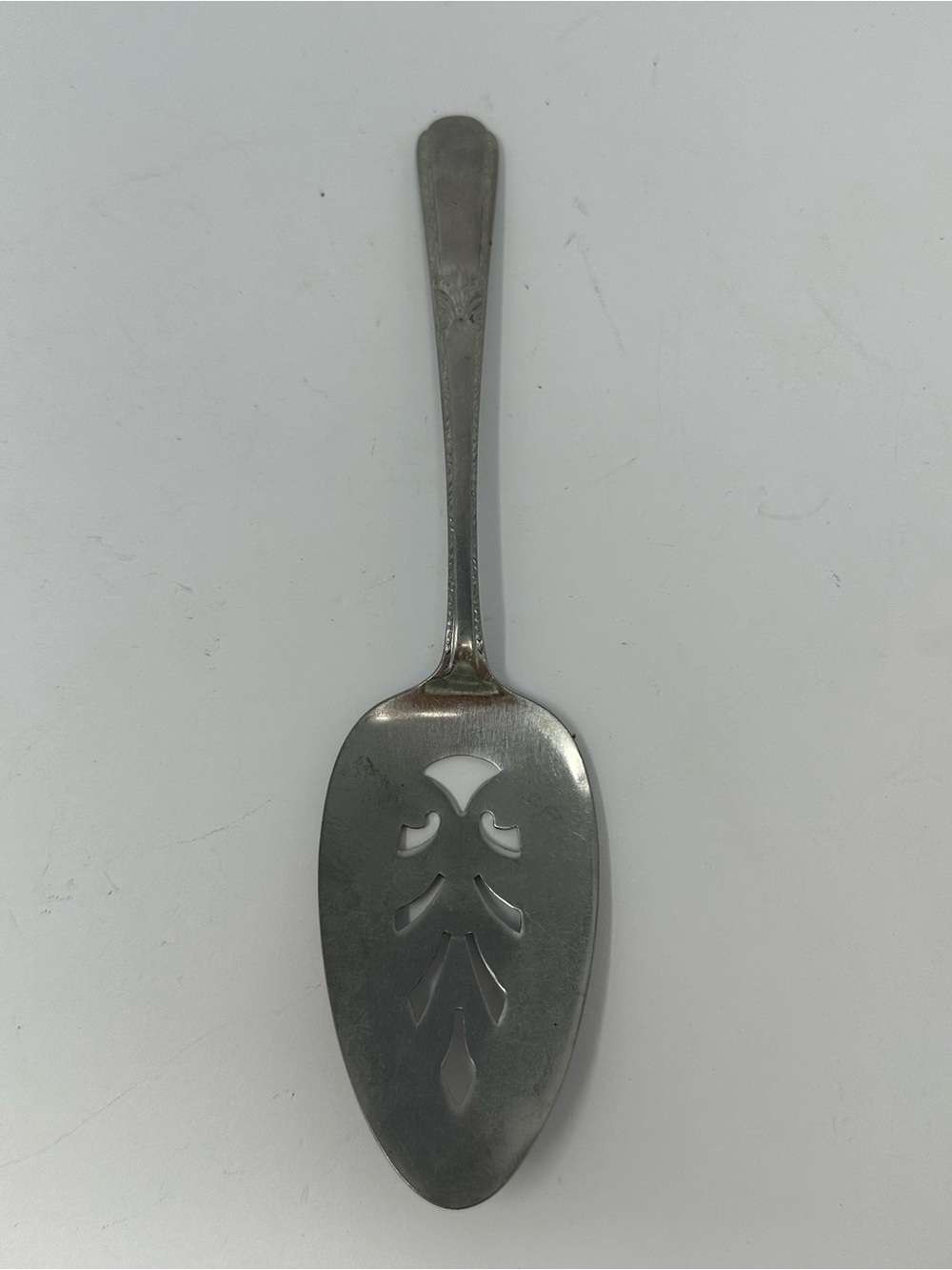 Vintage Stainless Steel Dessert/Cake/Pie Server Spoon Japan A1